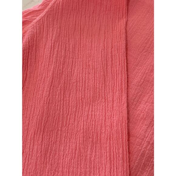 Fresh Produce Embroidered Pullover 3/4 Sleeve Tunic 100% Cotton Womens M Boho - Picture 12 of 12